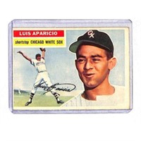 1956 Topps Luis Apararicio Rookie Creased