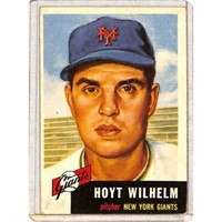 1953 Topps Hoyt Wilhelm Nice Condition