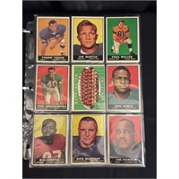 (54) 1961 Topps Football Cards Nice Condition