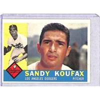 1960 Topps Sandy Koufax High Grade