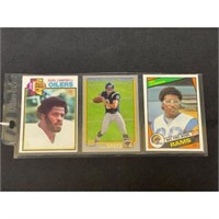 (3) Different Football Rookies