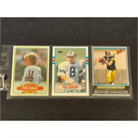 (3) Different Football Rookies