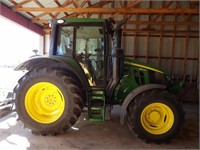2021 John Deere 6110M cab tractor