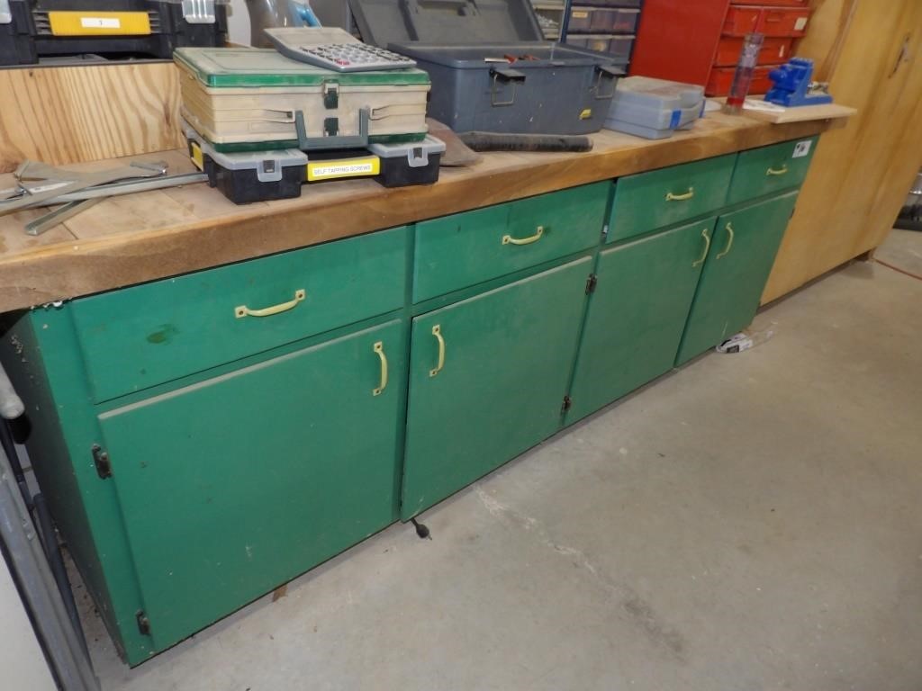 8 ft shop work bench