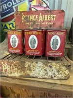 Prince Albert Display with 11 Cans