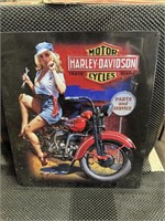 Harley Davidson Sign 13" x 15"