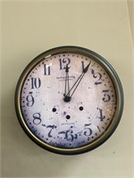 Vintage Sterling and Noble clock company wallclock