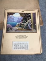 1934 Vail-Holt Calendar  (Madison)