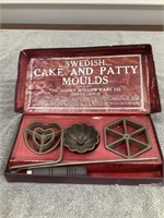 Vintage Cake and Patty Molds