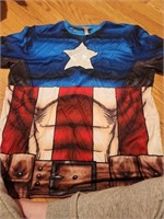 New Captain America T shirt size L