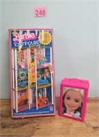 1970's Barbie Town House Comp. Set w/ Box & Case