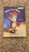 Mice are Nice childrens hardcover book