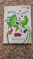 Frogs in Clogs children's hardcover book