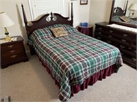 QUEEN SIZE BED AND HEADBOARD*