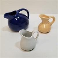 Miniature Ceramic Pitchers  - Vintage