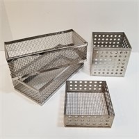Stainless Steel Mesh and Perforated Metal Baskets