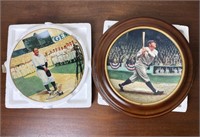 BABE RUTH & LOU GEHRIG COLLECTOR PLATES
