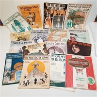 Vintage Sheet Music Lot - See Pictures for Titles