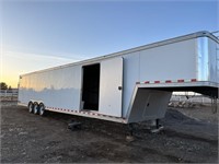 2008 44' H&H Cargo Trailer (Triple Axle = 18K lbs)