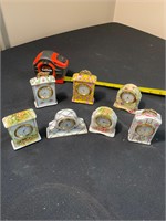 Rare china vintage miniatures clocks