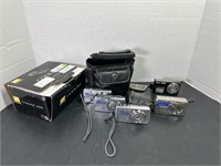 Point and Shoot Cameras and auxiliary items