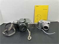 Kodak EasyShare Z740, Canon Powershot and Nikon