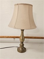 25" Metal Lamp with Shade