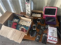 lots of devices and parts