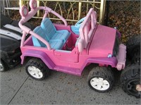 Child's two seater electric jeep