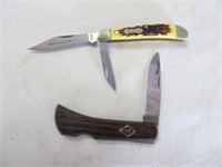 2pc New Folding Knives - Uncle Henry & Imperial