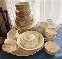 50 PC. HOMER LAUGHLIN CHINA - SOME CHIPS