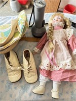 BABY DOLL, BABY SHOES, POCKET BOOK, GRABBER