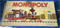 1957 MONOPLY GAME - MAY NOT BE COMPLETE