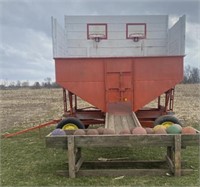 Metal Gravity Wagon with Firestone Electric Wheel