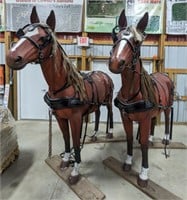 Life-size Horse Models 7' Height, 8' Length