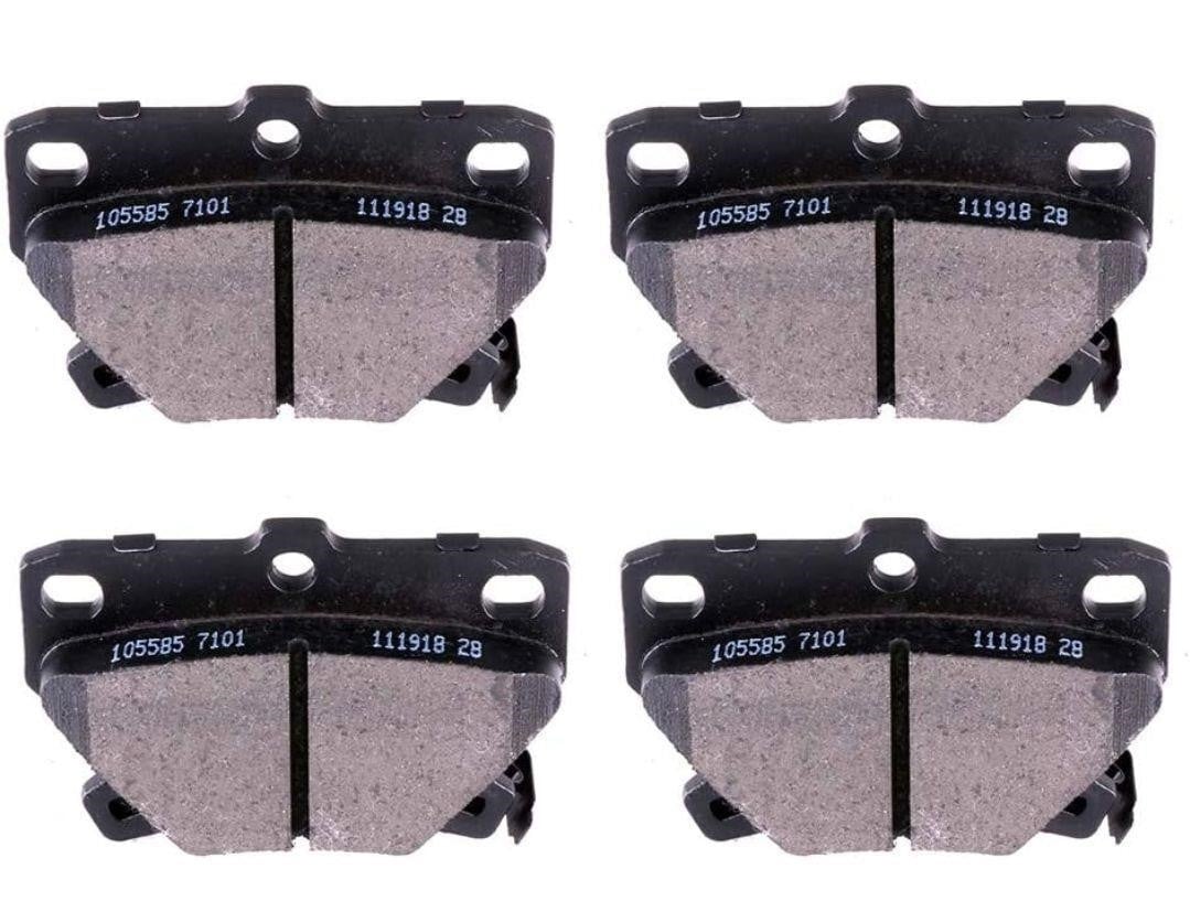 PACK OF 6 SETS OF BRAKE PADS FOR UNKNOWN VEHICLE