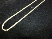 14k Gold Delicate Link Chain - Necklace