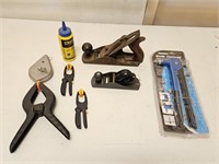 Group Clamps, File,Chalk Line