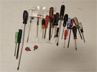 Group Assorted Screwdrivers