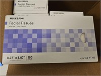 24 Boxes McKesson Facial Tissue 100 Count