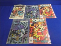 (5) Marvel Wolverine Comics