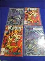 (4) Marvel Wolverine Comics