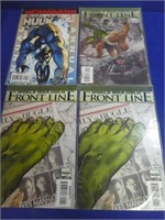 (4) Marvel Hulk Comics