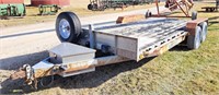 Bluewater Trailers Tandem Axle Flatbed Utility