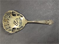 Sterling Silver Strainer Spoon