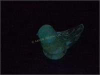 Vintage TITAN ART GLASS Happy Bluebird Figurine