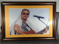 Matted & Framed Kenny Loggins Portrait