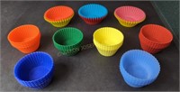 (36) Silicone Cupcake Liners