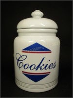 Vintage BADCOCK Ceramic Cookie Jar