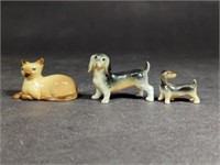 Three Vintage Ceramic Figurines